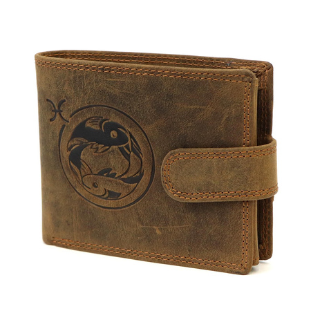 Portfel męski skórzany skóra naturalna Nordee