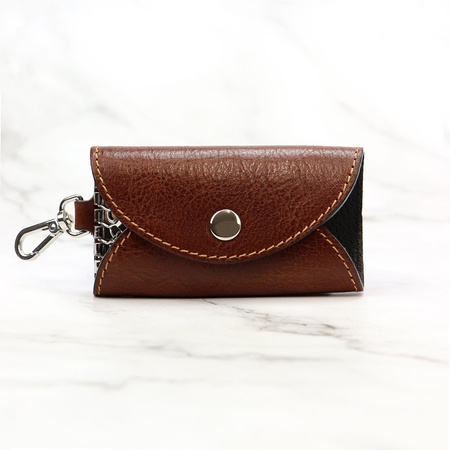 Etui na klucze skórzane skóra naturalna