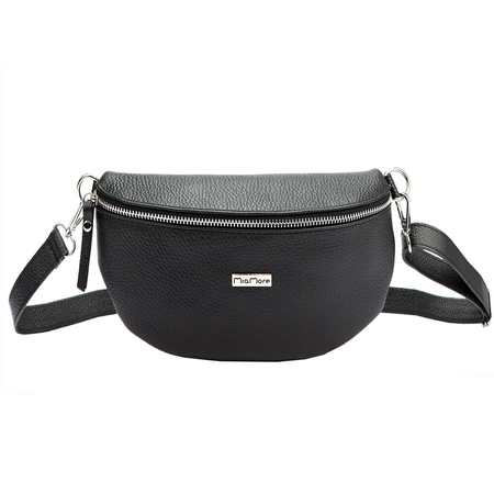 Torebka torebki nerka saszetka skórzana skóra naturalna MiaMore damska