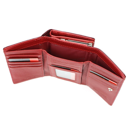 Portfel damski skórzany skóra naturalna Pierre Cardin