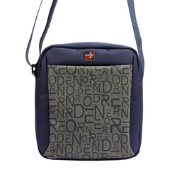 Torba saszetka na ramię męska materiałowa Nordee