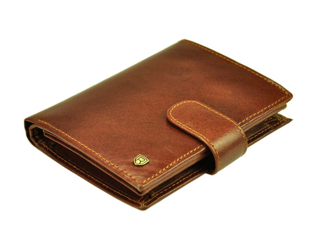 Portfel męski skórzany skóra naturalna Rovicky 