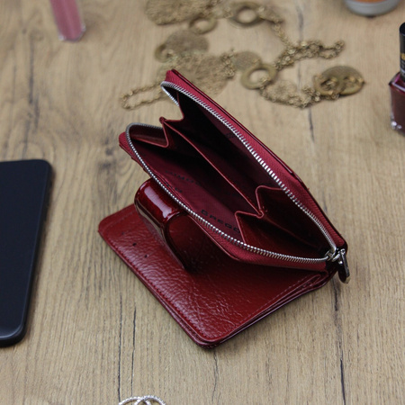 Portfel damski skórzany skóra naturalna Gregorio 