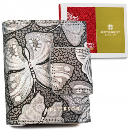 Portfel damski skórzany skóra naturalna  Peterson