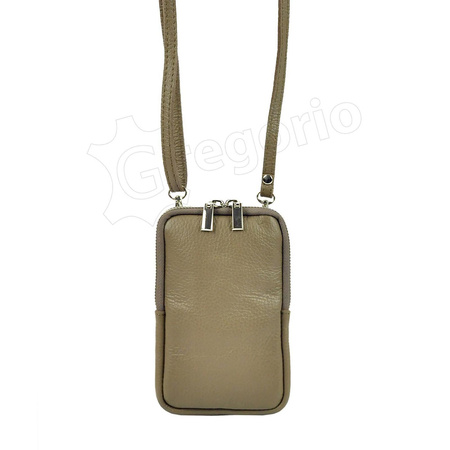 Torebka saszetka torebki skórzana skóra naturalna Gregorio damska 