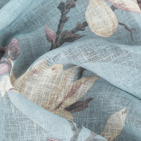 ZASŁONA GOTOWA LUNA 140 X 250 CM BŁĘKITNY