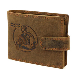 Portfel męski skórzany skóra naturalna Nordee