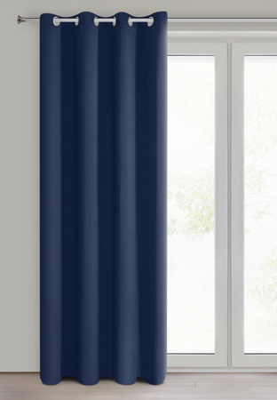 ZASŁONA GOTOWA D91 PARISA 135 X 250 CM GRANATOWY
