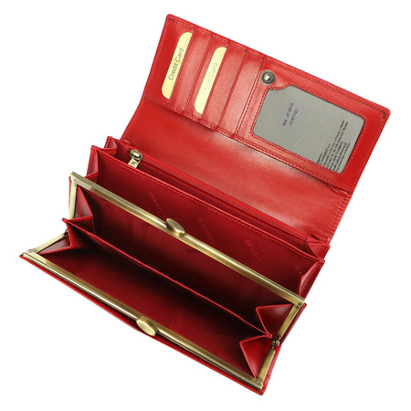 Portfel damski skórzany skóra naturalna El Forrest 