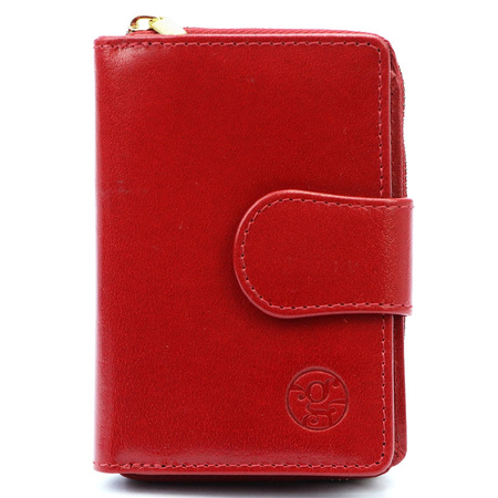 Portfel damski skóra naturalna skórzany Gregorio 