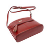 MiaMore torebka listonoszka skóra naturalna czerwony