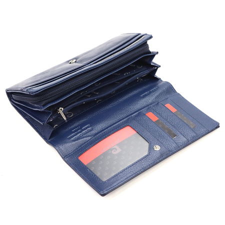 Portfel damski skórzany skóra naturalna Pierre Cardin