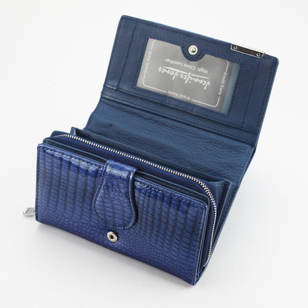 Portfel damski skórzany PELLUCCI 5261-2 Czarny