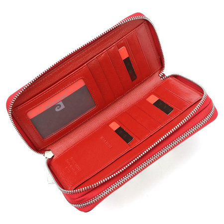 Portfel damski skórzany skóra naturalna Pierre Cardin