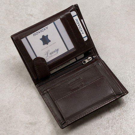 Portfel męski skórzany skóra naturalna Wild 