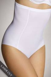 Figi majtki damskie białe korygujące