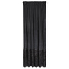 ZASŁONA GOTOWA MARION 2 NA TAŚMIE 140 X 270 CM CZARNY