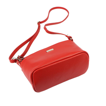 MiaMore torebka listonoszka skóra naturalna beżowy