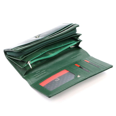 Portfel damski skórzany skóra naturalna Pierre Cardin 