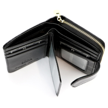 Portfel damski skórzany skóra naturalna Gregorio