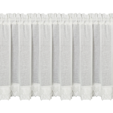 FIRANA GOTOWA DORIS NA TAŚMIE 150 X 60 CM KREMOWY