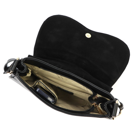 Torebka torebki skórzana skóra ekologiczna Pierre Cardin damska 