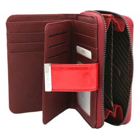 Portfel damski skórzany skóra naturalna + skóra ekologiczna Cavaldi