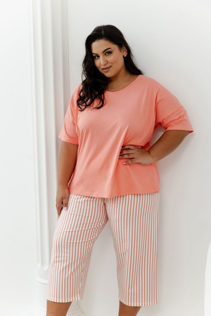 Piżama Eloise 3375 2XL-3XL piżama damska 