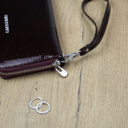 Portfel damski skórzany skóra naturalna Gregorio 