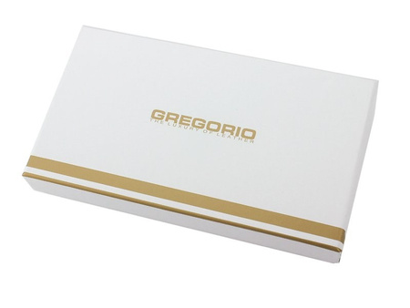 Portfel damski skórzany skóra naturalna Gregorio