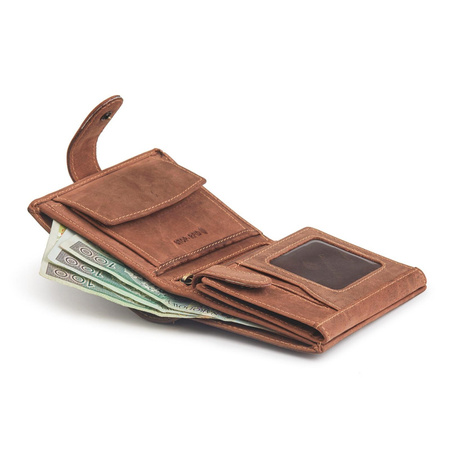 Portfel męski skórzany skóra naturalna  Peterson 