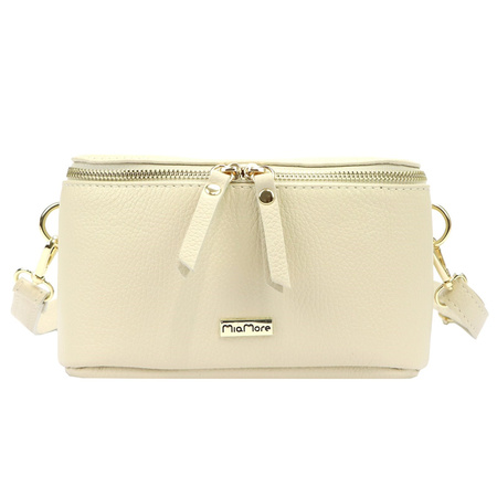 Torebka torebki skórzana skóra naturalna MiaMore damska 