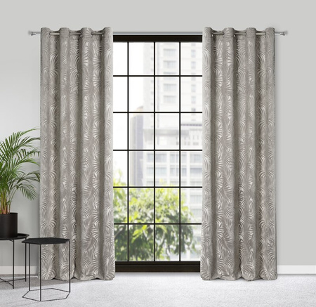 ZASŁONA GOTOWA LIVIA 140 X 250 CM BEŻOWY