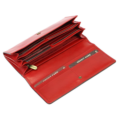 Portfel damski skórzany skóra naturalna Mato Grosso