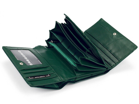 Portfel damski skórzany skóra naturalna Gregorio 