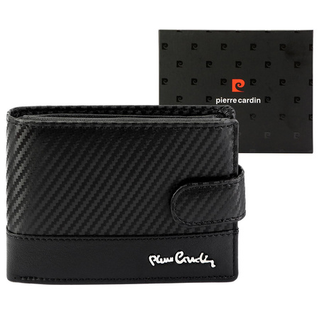Portfel męski skórzany skóra naturalna Pierre Cardin