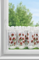 FIRANA GOTOWA ISA 150 X 30 CM BIAŁY