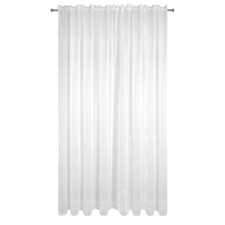 FIRANA GOTOWA LUCY NA TAŚMIE 400 X 300 CM BIAŁY