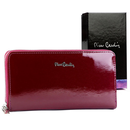 Portfel damski skórzany skóra naturalna Pierre Cardin 
