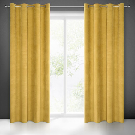 ZASŁONA GOTOWA MILO 140 X 250 CM ZŁOTY