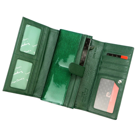 Portfel damski skórzany skóra naturalna Pierre Cardin 