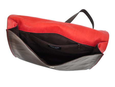 Torebka torebki skórzana skóra naturalna Pierre Cardin damska