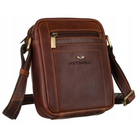 Torba saszetka listonoszka męska na ramię Peterson