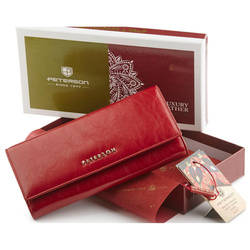 Portfel damski skóra naturalna skórzany Peterson