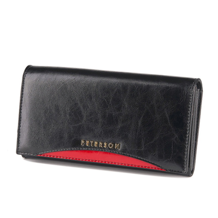 Portfel damski skórzany skóra naturalna  Peterson