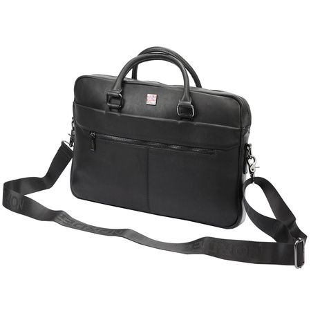 Teczka torba męska skórzana skóra naturalna Nordee