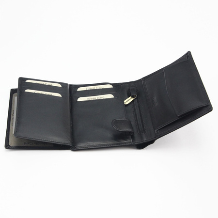 Portfel męski skórzany skóra naturalna El Forrest 