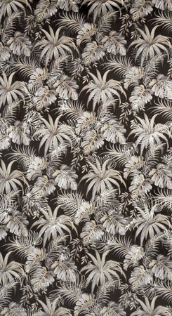 ZASŁONA GOTOWA RODOS NA TAŚMIE 140 X 270 CM CIEMNOBRĄZOWY