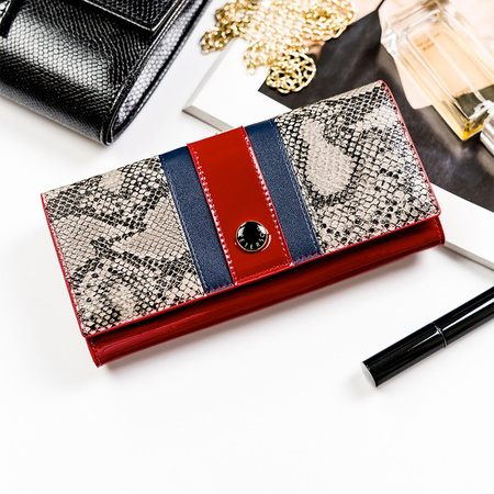 Portfel damski skórzany skóra naturalna  Peterson