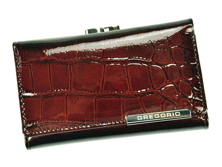 Portfel damski skórzany skóra naturalna Gregorio 